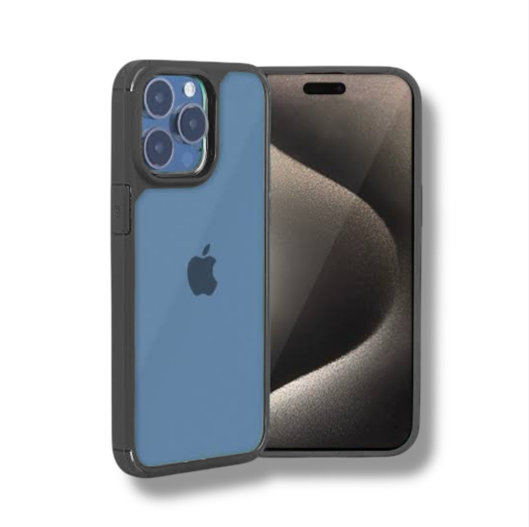 Premium Side Colour Back Hard Transparent Protective Case For iPhone 14 Pro Max