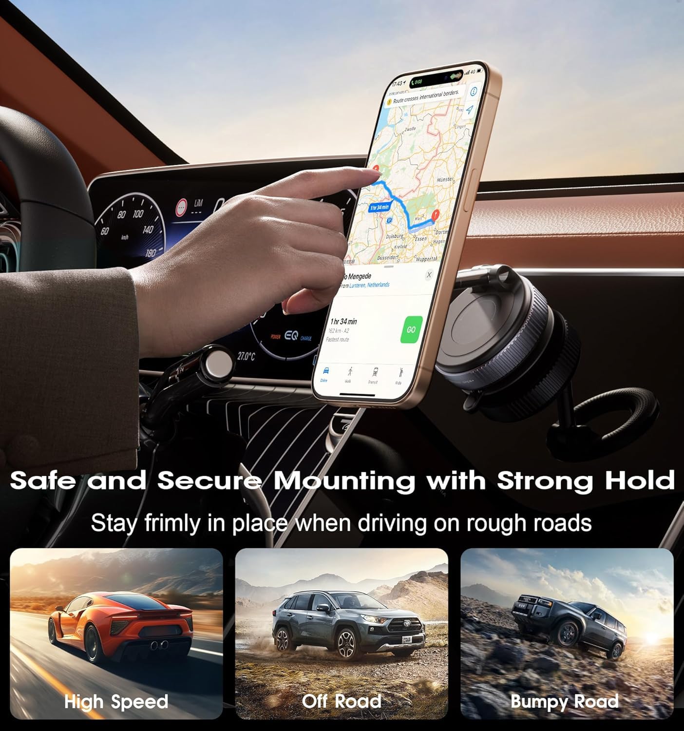 MagSpin™ 360° Magnetic phone Holder