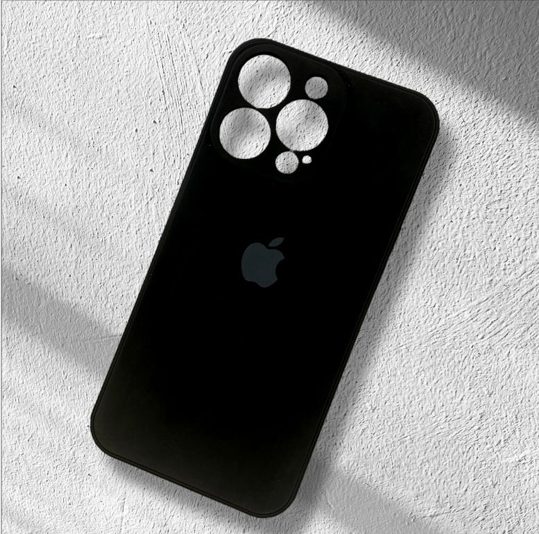 Premium Soft Silicon Logo Case With Camera Protection For iPhone 13 Pro Max