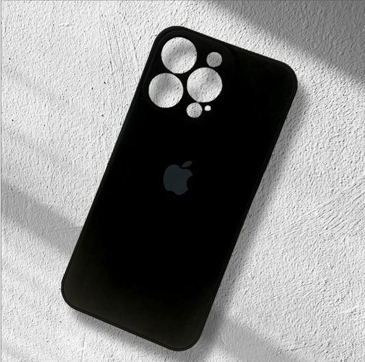 Premium Soft Silicon Logo Case With Camera Protection For iPhone 13 Pro Max