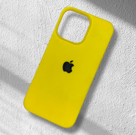 Premium Silicon Logo Case For iPhone 13 Pro Max