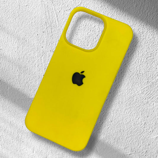 Premium Silicon Logo Case For iPhone 13 Pro