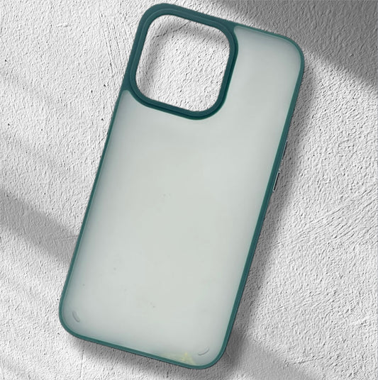 Premium Side Colour Smoke Matte Protective Case For iPhone 13 Pro