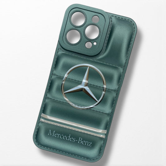 Premium Protective Printed Puff Case With Camera Protection For iPhone 13 Pro