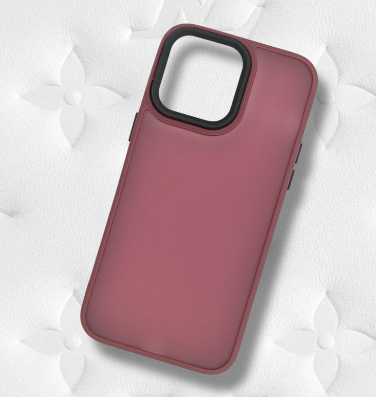Premium Matte Smoke Protective Case For iPhone 13 Pro Max