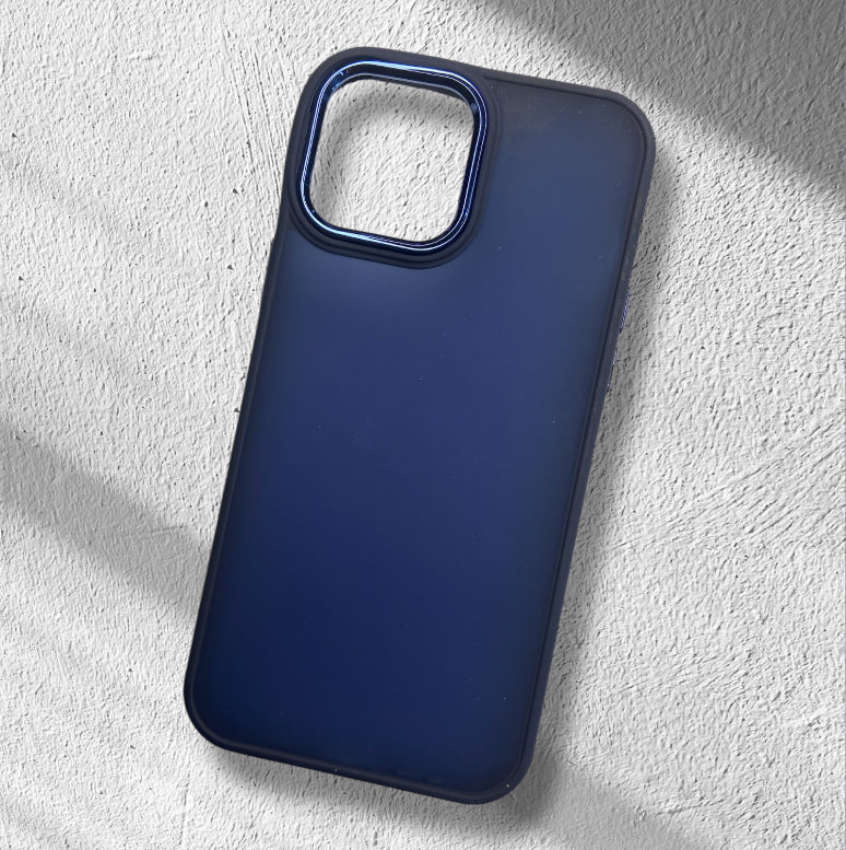 Premium Matte Smoke Protective Case For iPhone 13 Pro Max