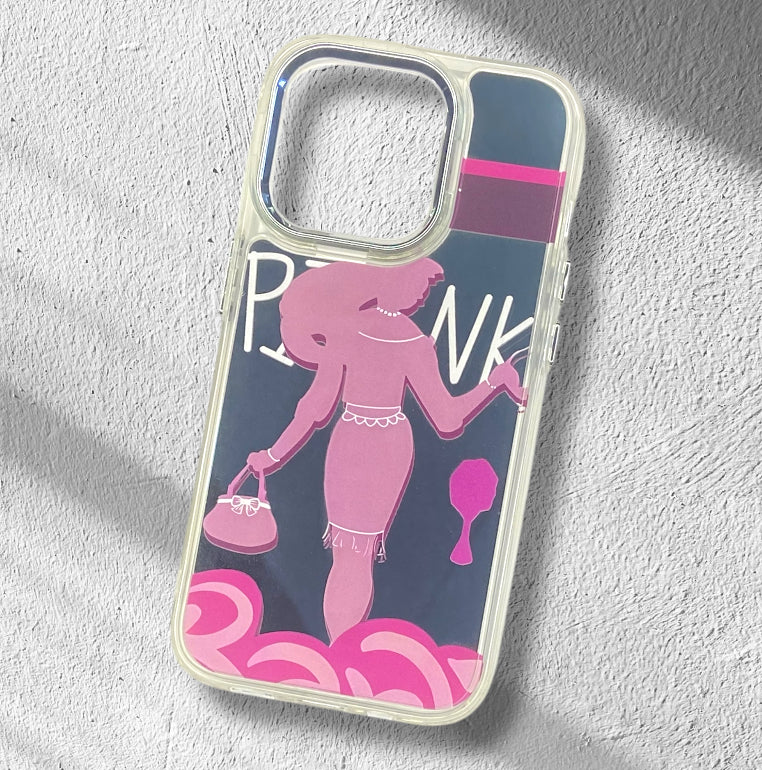 Premium Mirror Printed Protective Case For iPhone 14 Pro