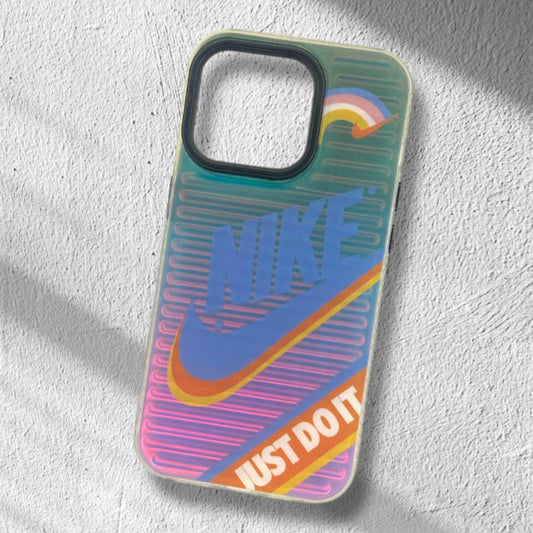 Premium Dual Shade Printed Protective Case For iPhone 14 Pro