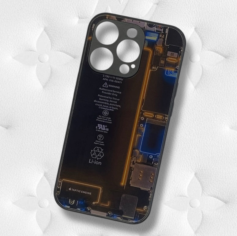 Premium Back Hard Printed Protective Case With Camera Protection For iPhone 14 Pro
