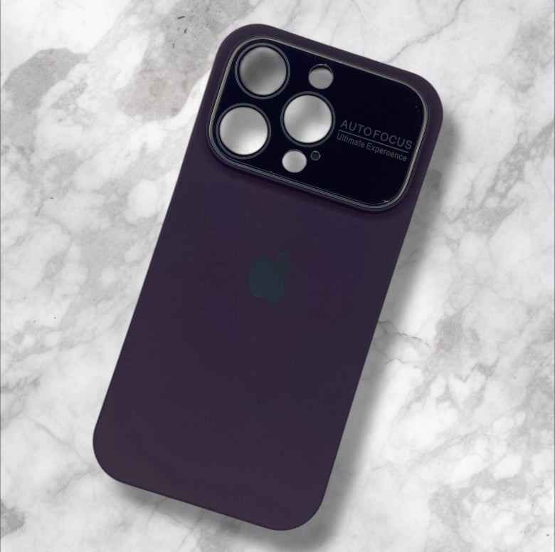 Premium Silicon Auto Focus Protective Case For iPhone 14 Pro