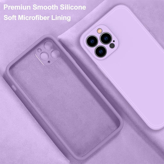 Premium Soft Silicon Case With Camera Protection For iPhone 13 Pro Max