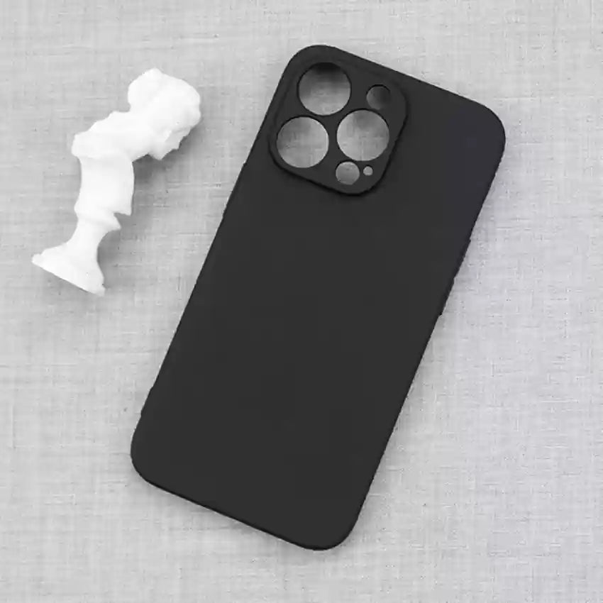 Premium Soft Silicon Matte Case With Camera Protection For iPhone 13 Pro Max