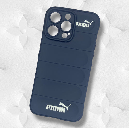 Premium Printed Puff Silicon Protective Case With Camera Protection For iPhone 14 Pro Max