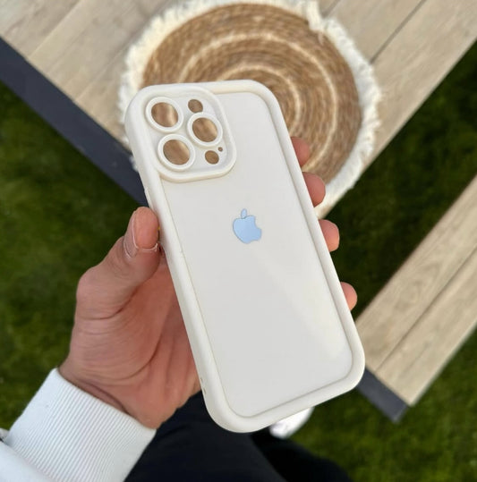 Premium Soft Silicon Logo Case With Camera Protection For iPhone 14 Pro Max