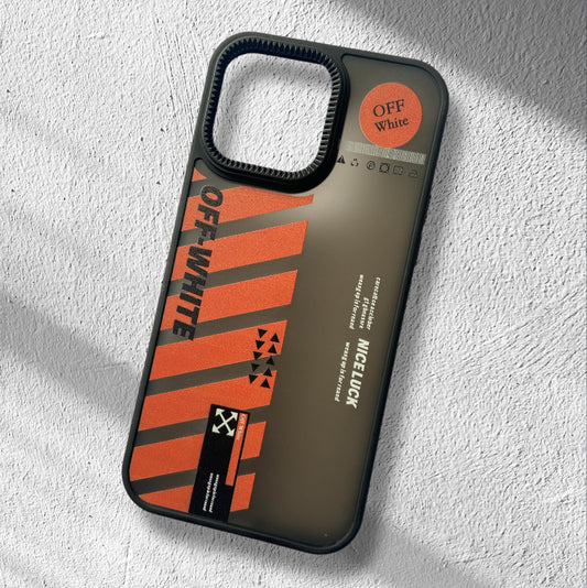 Premium Smoke Matte Printed Protective Case For iPhone 14 Pro Max
