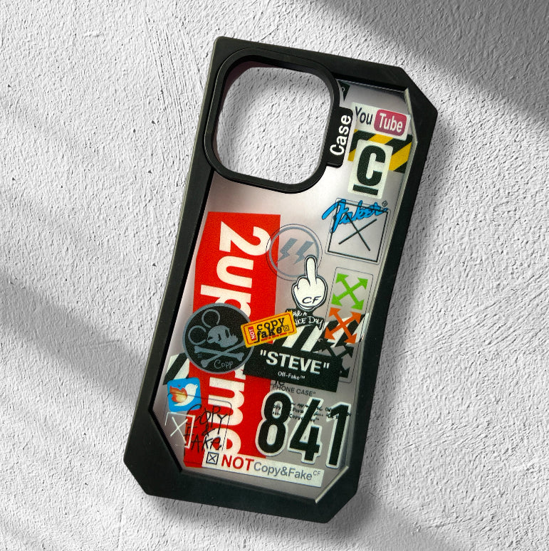Premium Transparent Printed Protective Case For iPhone 14 Pro Max