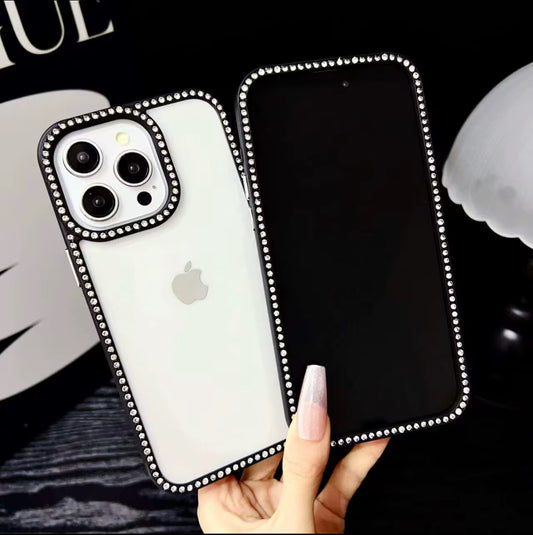 Luxury Front-Back Diamond Case for iPhone