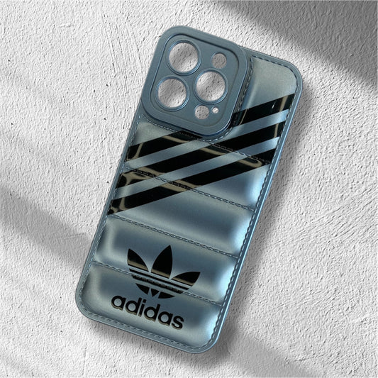 Premium Protective Printed Puff Case With Camera Protection For iPhone 13 Pro