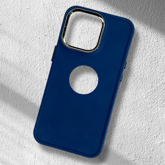 Premium Silicon Case With Chrome Camera Protection For iPhone 13 Pro