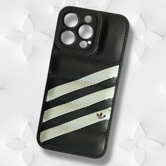 Premium Printed Protective Puff Case With Camera Protection For iPhone 13 Pro