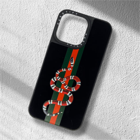 Premium Print Protective Snake Case For iPhone 14 Pro Max