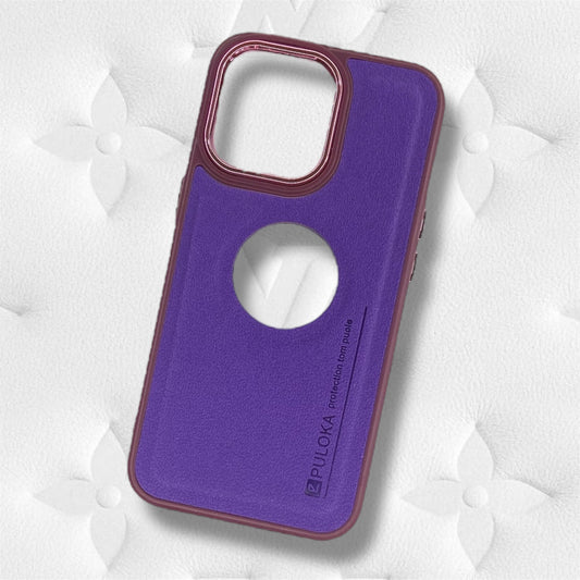 Premium Side Soft Back Leather Protective Case For iPhone 13 Pro Max