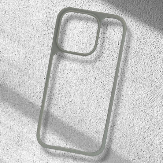 Premium Side Soft Back Hard Transparent Protective Case For iPhone 13 Pro