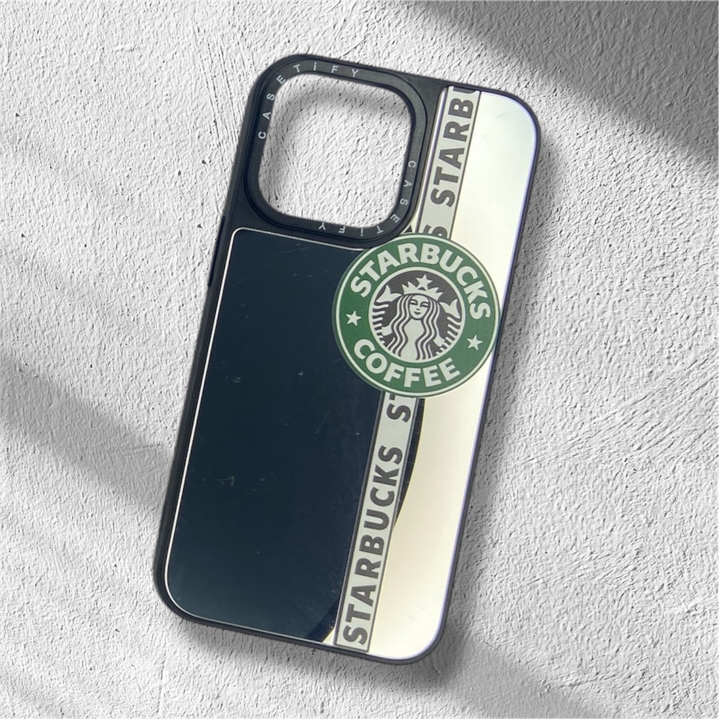 Premium Mirror Starbucks Protective Case For iPhone 13 Pro