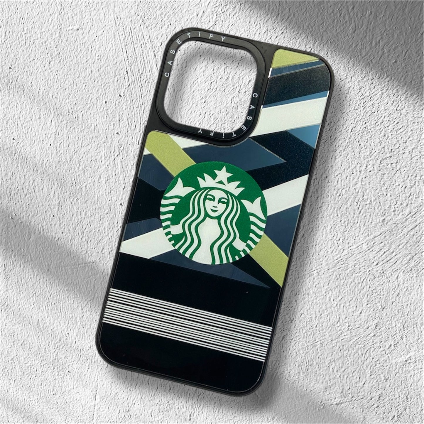 Premium Mirror Starbucks Protective Case For iPhone 13 Pro