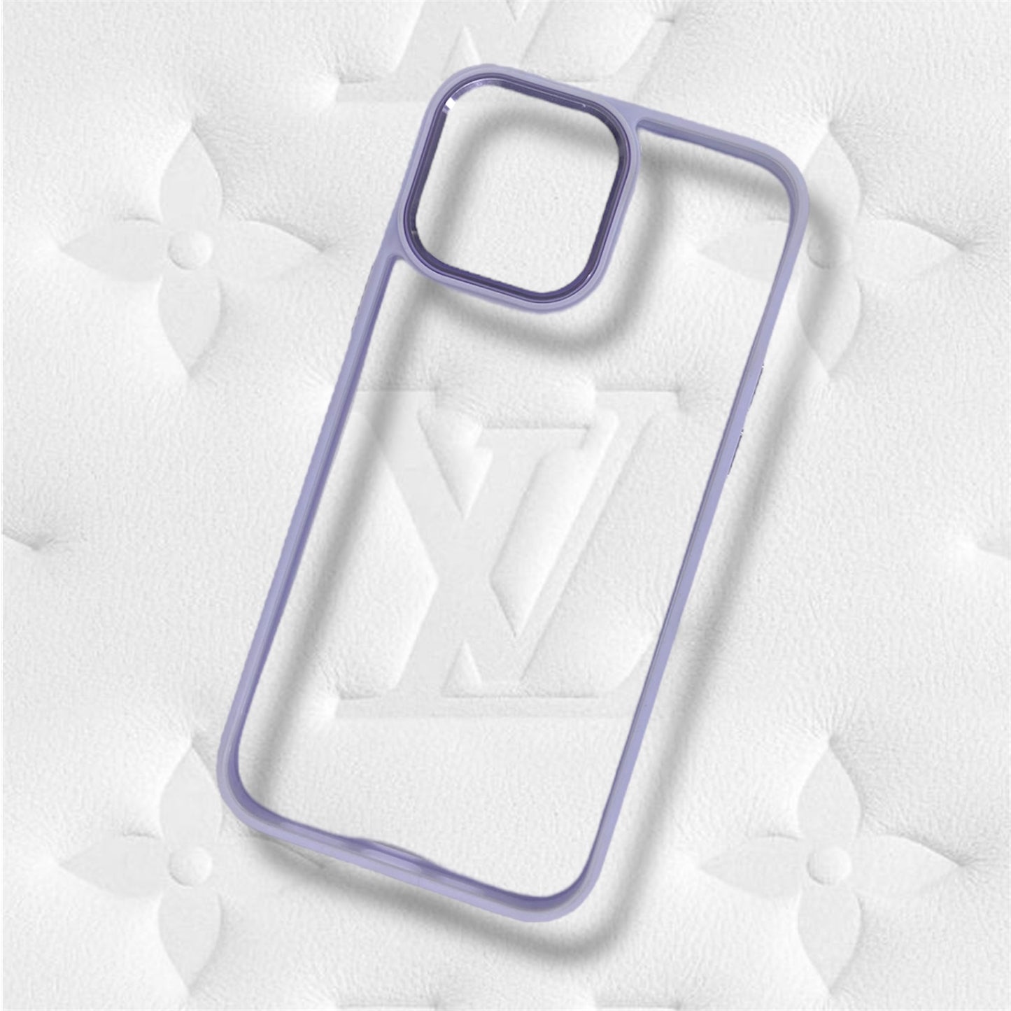 Premium Side Colour Back Hard Transparent Protective Case For iPhone 13 Pro