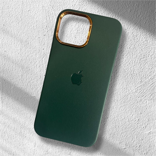 Premium Leather Case With Logo For iPhone 13 Pro Max