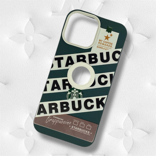 Premium Soft Silicon Starbucks Printed Case For iPhone 13 Pro Max
