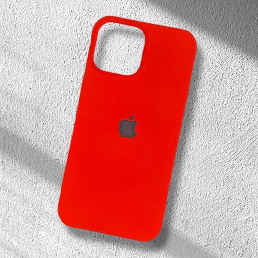 Premium Silicon Case With Logo For iPhone 13 Pro Max
