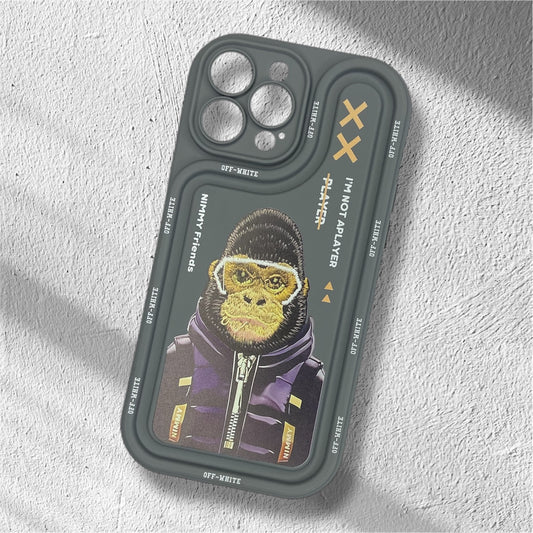 Premium Printed Silicon With Camera Protection Protective Case For iPhone 13 Pro Max