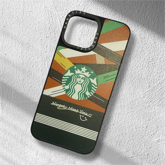 Premium Printed Starbucks Protective Case For iPhone 13 Pro Max