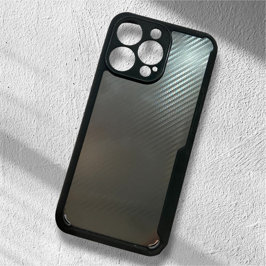 Premium Protective Carbon Fiber Case With Camera Protection For iPhone 13 Pro Max
