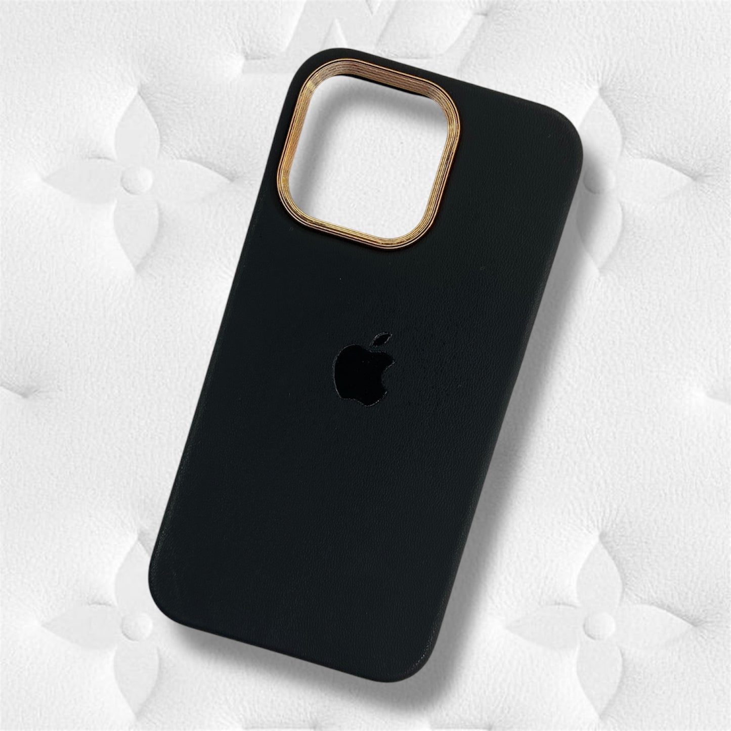Premium Leather Protective Case With Logo For iPhone 13 Pro Max
