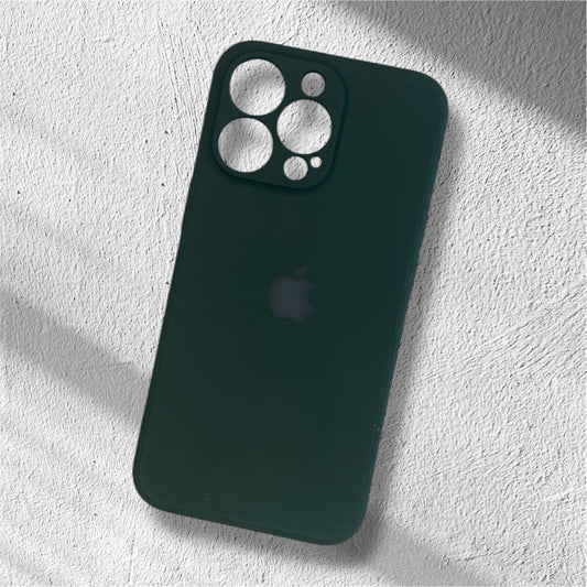 Premium Silicon Logo Case With Camera Protection For iPhone 13 Pro Max