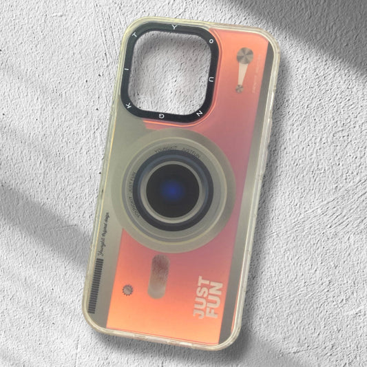 Premium Dual Shade Printed Protective Case For iPhone 14 Pro Max