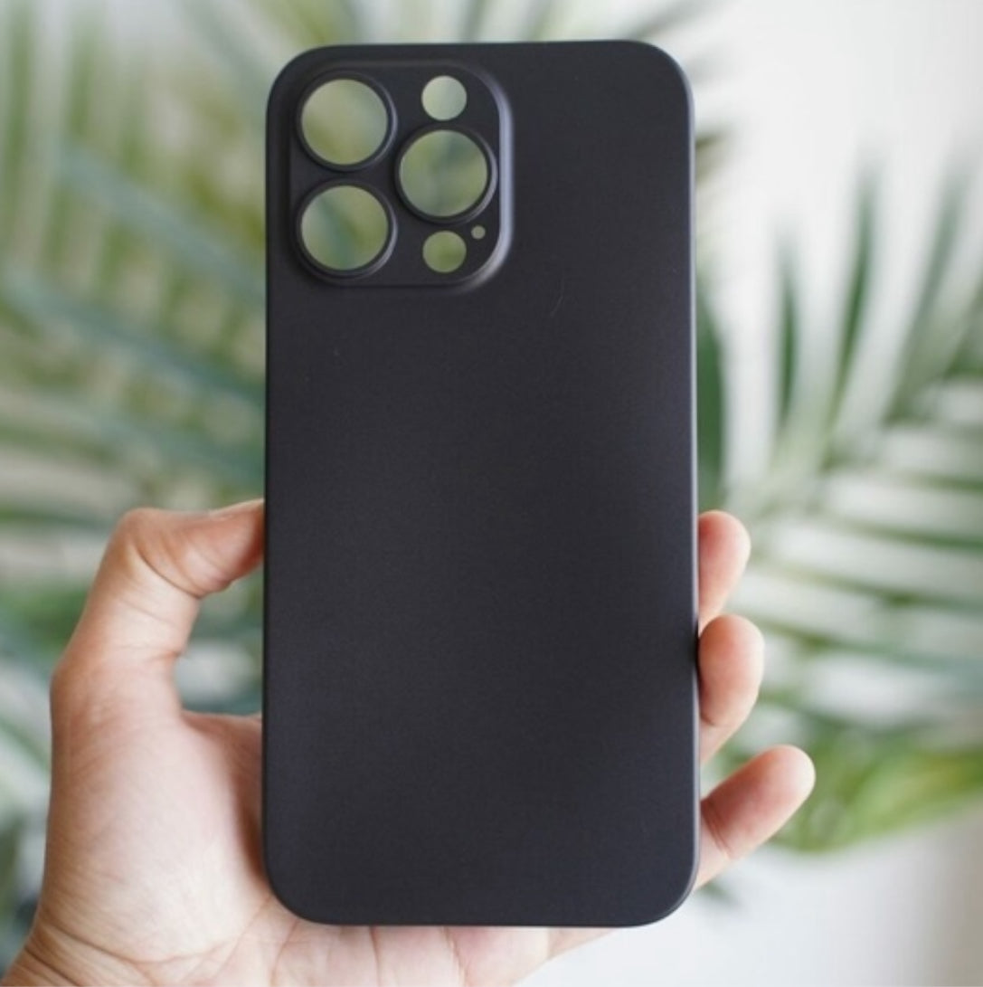 Premium Matte Protective Logo Cut Case With Camera Protection For iPhone 14 Plus