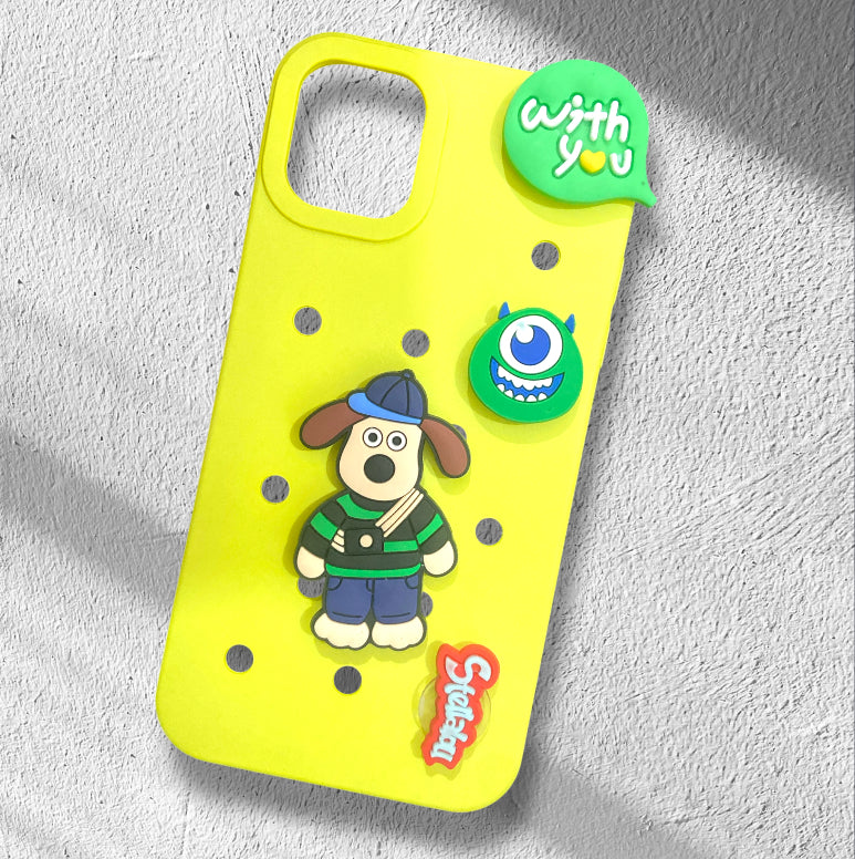 Premium Soft Silicon Dog Embossed Protective Case for iPhone 11
