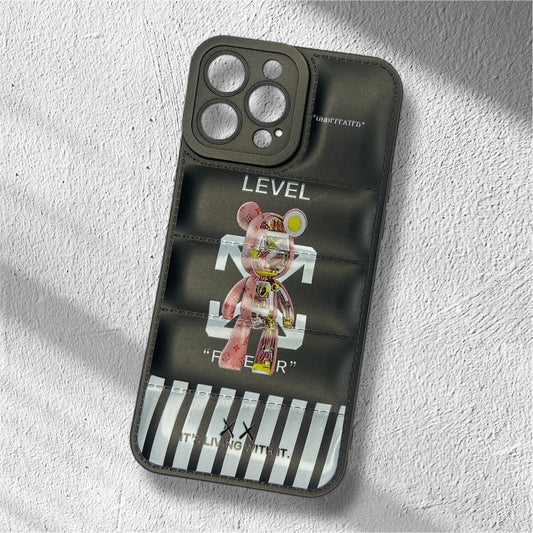 Premium Printed Puff Protective Case For iPhone 11 Pro