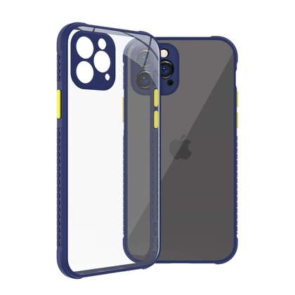 Premium Transparent Protective Case With Camera Protection For iPhone 12