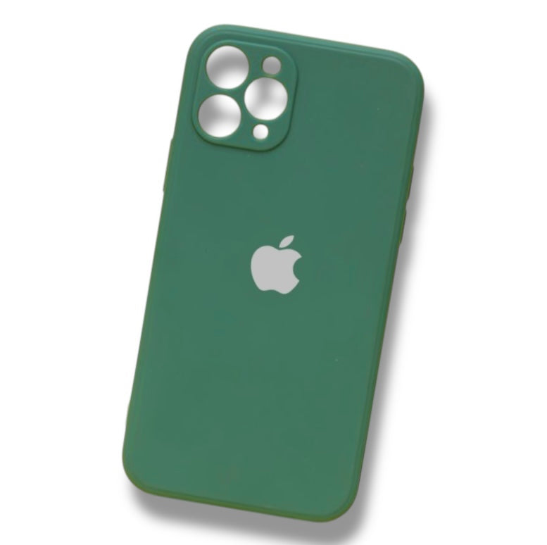 Premium Soft Silicon Logo Protective Case With Camera Protection For iPhone 11 Pro
