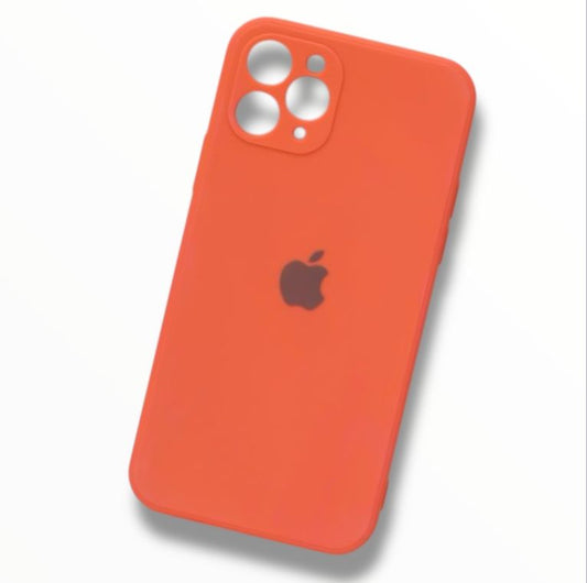 Premium Soft Silicon Logo Protective Case With Camera Protection For iPhone 11 Pro