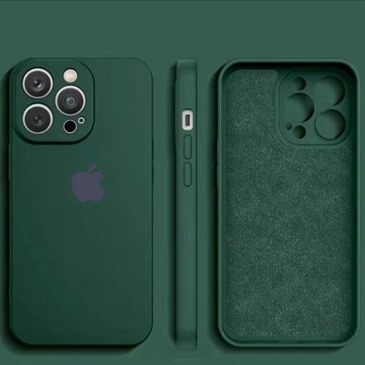 Premium Soft Silicon Logo Protective Case With Camera Protection For iPhone 11 Pro Max