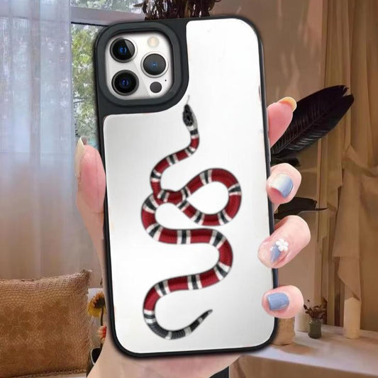 Premium Printed Mirror Snake Protective Case For iPhone 11 Pro Max