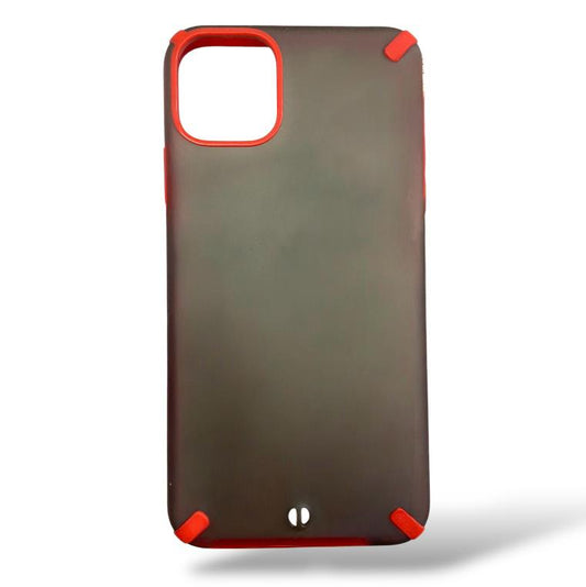 Premium Side colour Smoke Matte Protective Case For iPhone 11 Pro Max