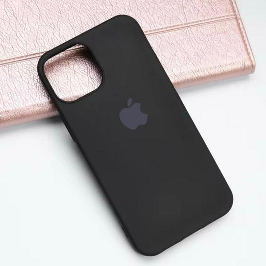 Premium Soft Silicon Logo Protective Case For iPhone 11 Pro Max