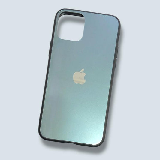 Premium Glass Logo Protective Case For iPhone 11 Pro Max